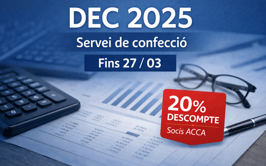 Guia pràctica per presentar la DEC 2025 a temps